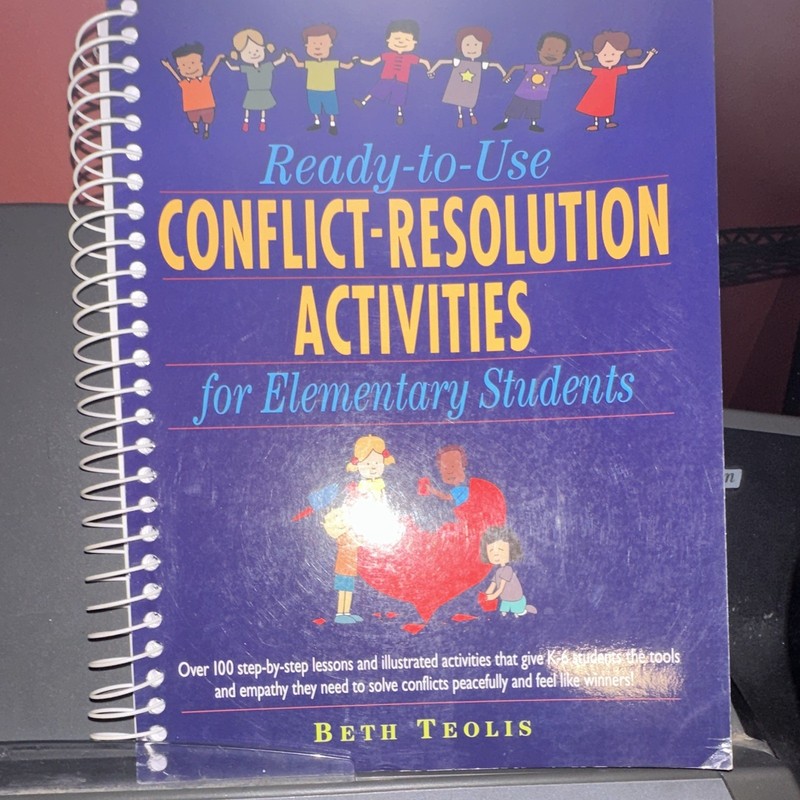 Ready-to-Use Conflict-Resolution Activities Spiral Beth Teolis