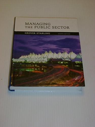Managing the Public Sector, Starling, Grover