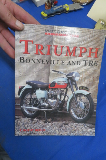Triumph Bonneville & TR6 Motorcycle History Book, By Timothy Remus