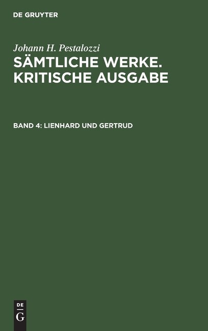 Lienhard Und Gertrud
