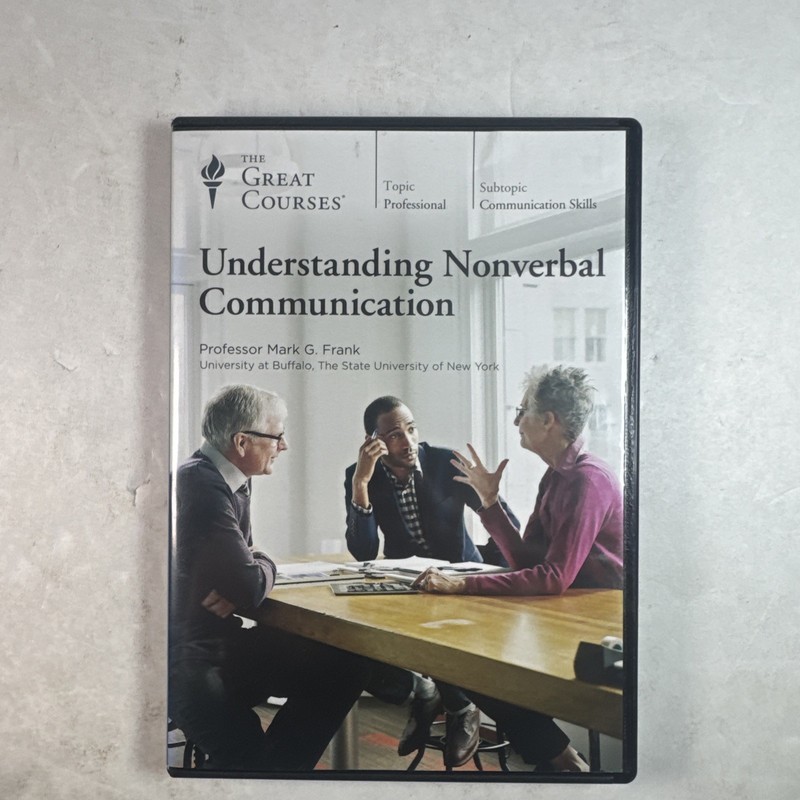 Understanding Nonverbal Communication by Mark G. Frank (2016, DVD)