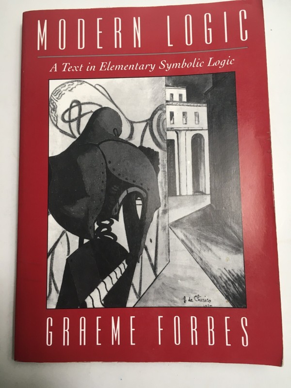 Modern Logic by Graeme Forbes – Paperback