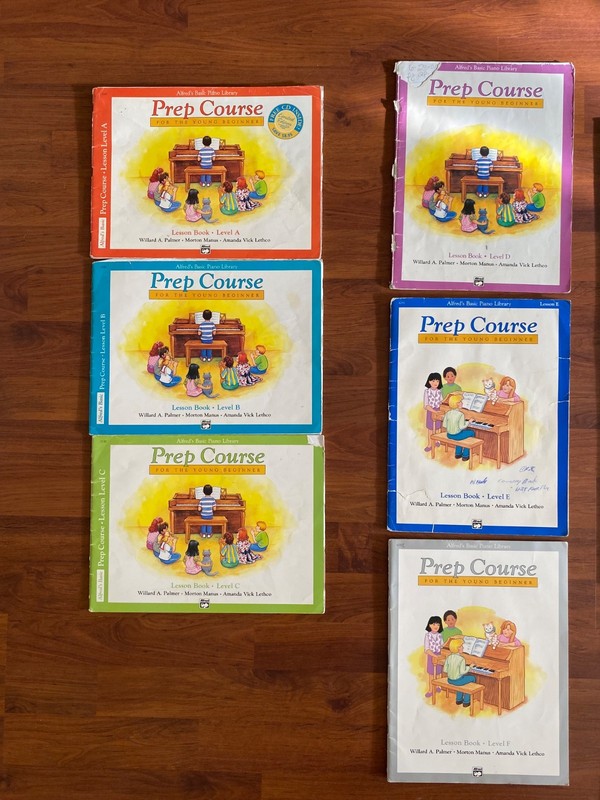 Alfred's Basic Piano Library Set 18 Theory Recital Lesson Composition Prep Cours gallery