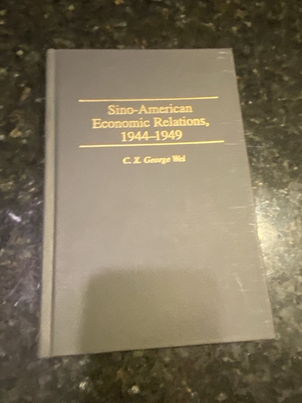 Contributions in Economics and Economic History Ser.: Sino-American Economic…