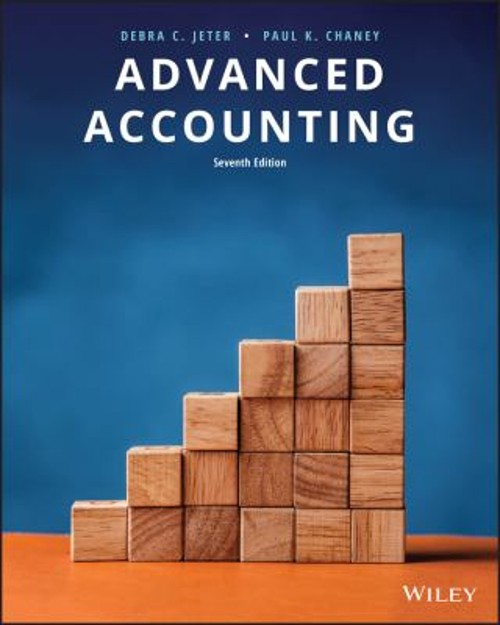 Advanced Accounting Paperback Debra C., Chaney, Paul K. Jeter