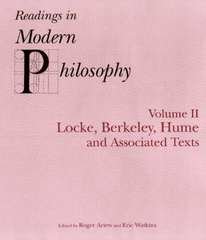 Readings In Modern Philosophy, Volume 2: Locke, Berkeley, Hume and Associate…