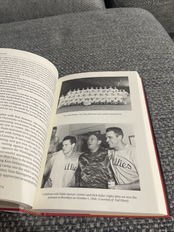 The Whiz Kids and the 1950 Pennant SIGNED By Robin Roberts W/ Inscription To Joe gallery
