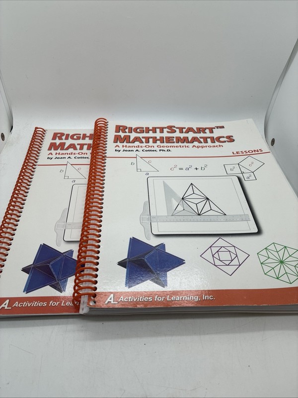 Right Start Mathematics Level G Lessons and Solutions Books Geometric