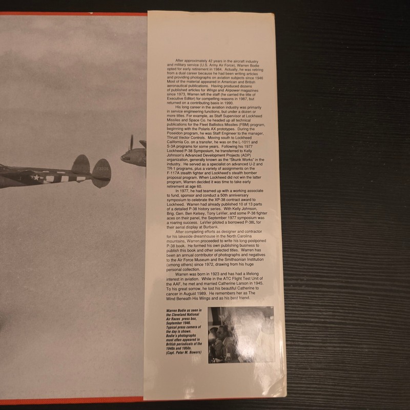 The Lockheed P-38 Lightning HC Warren M. Bodie 1991 gallery