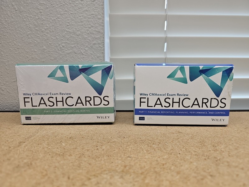Wiley CMAexcel Exam Review FlashCards Part 1 & 2: Financial Decision Making (B7)