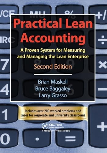 Practical Lean Accounting – paperback Maskell, Brian H.