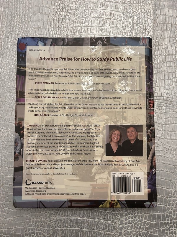 How to Study Public Life by Birgitte Svarre and Jan Gehl (2013, Hardcover) gallery