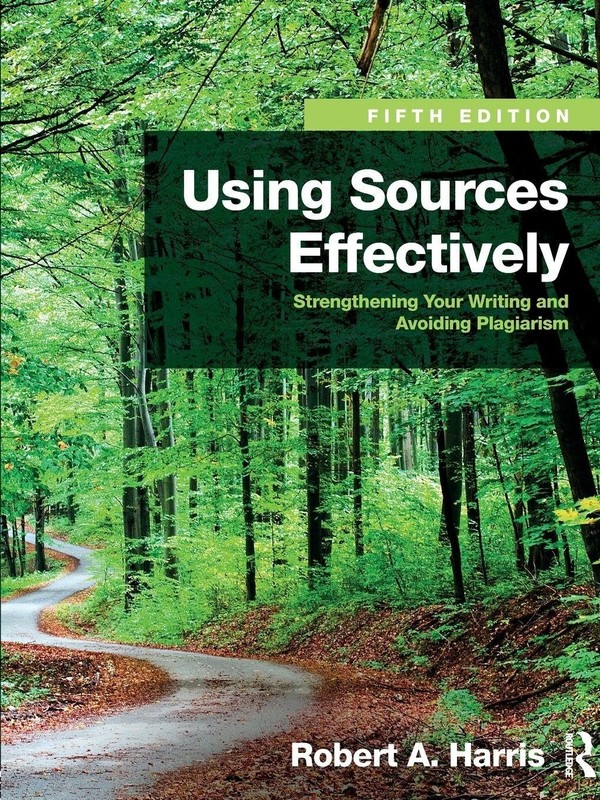 USING SOURCES EFFECTIVELY BY Robert A. Harris PAPERBACK **ACCEPTABLE**
