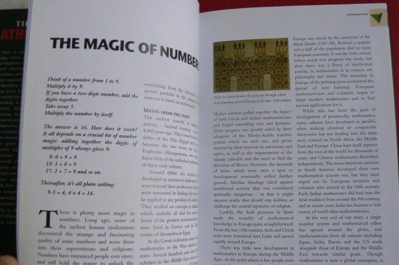 The Story of Mathematics, Anne Rooney, Arcturus HC/DJ NEW 208-pages,Math, GREAT! gallery