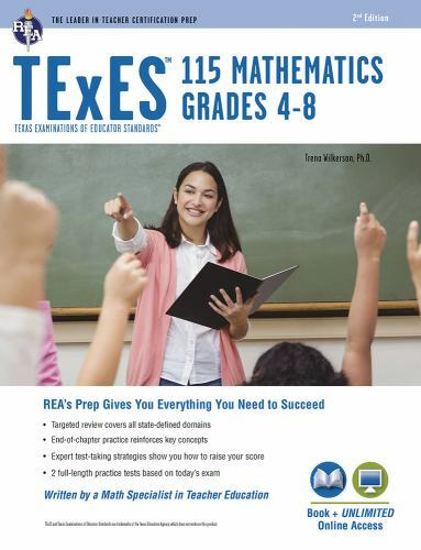 TExES Mathematics 4-8 (115) Study Guide 2025-2026 (TExES Teacher Certification..