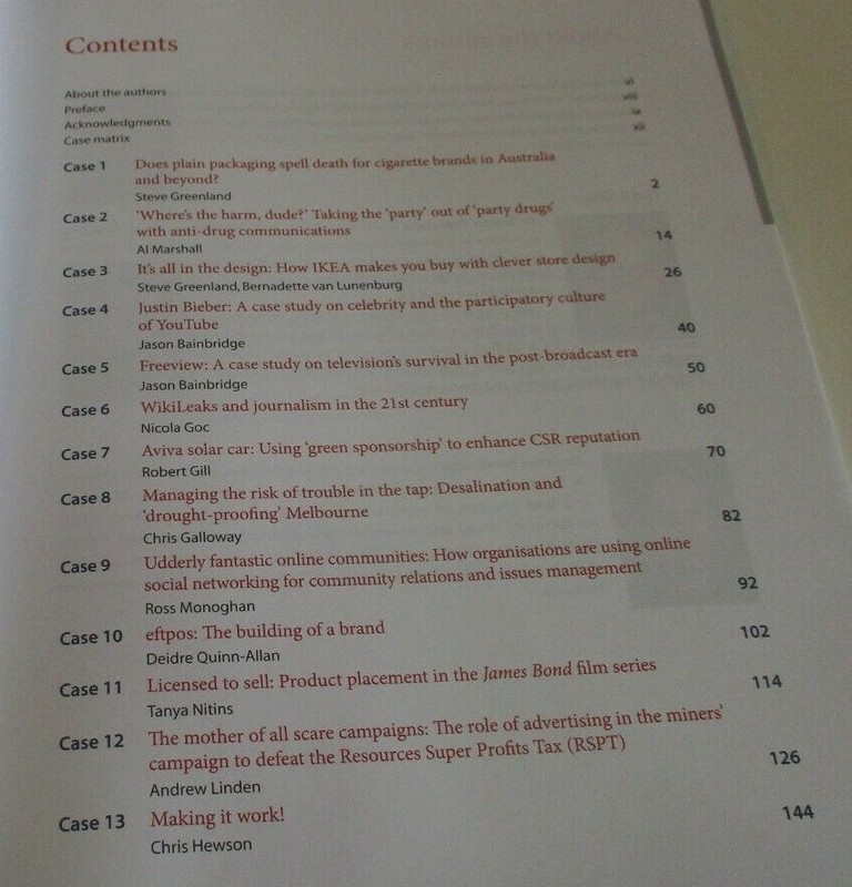 Strategic Communication: Cases in Marketing - Greenland et al., 153 Pages - 2012 gallery