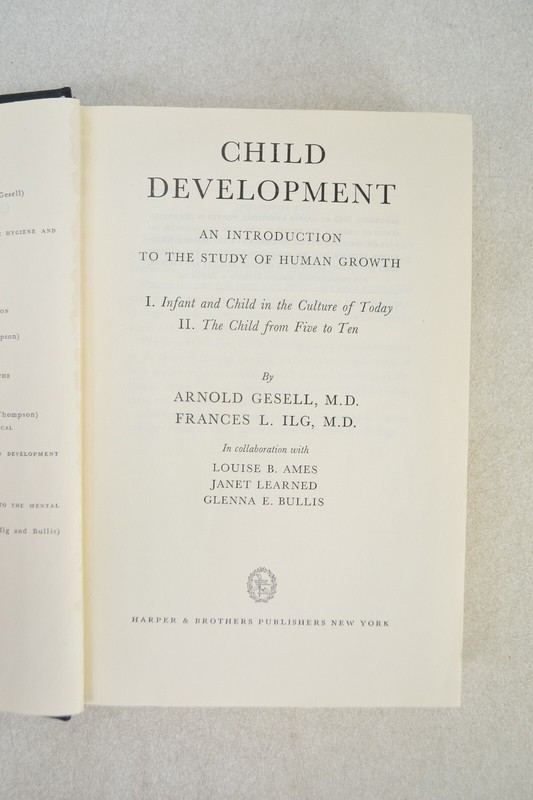 Child Development Introduction to the Study of Human Growth Gesell & Ilg 1949 Hc gallery