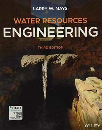 Water Resources Engineering - Paperback, by Mays Larry W. - Acceptable