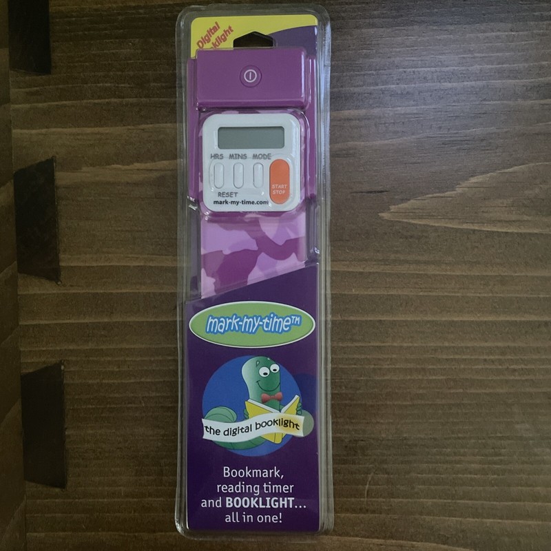 Mark-My-Time Digital Bookmark with Light-Camouflage by Inc. Staff Incentive…