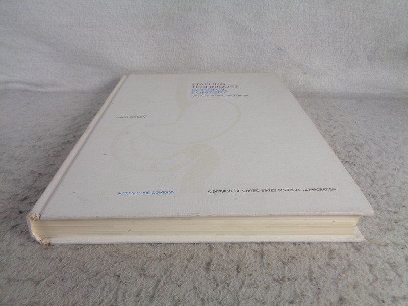 Stapling Techniques General Surgery Auto Suture Instruments 3rd Ed HC Book gallery