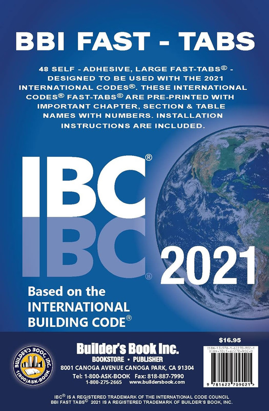 2021 International Building Code (IBC) Fast Tabs gallery