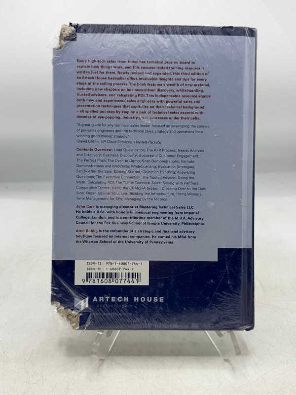 Mastering Technical Sales John Care Bohlig 2014 Third Edition Sales Engineer gallery