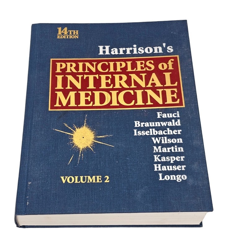 Harrison’s Principles Of Internal Medicine Vol 2 14th Edition HC Textbook | 1998