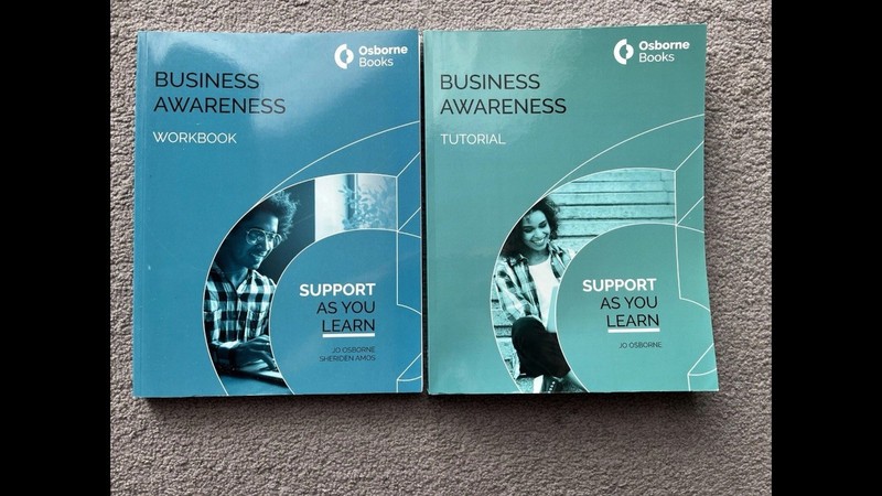 AAT Level 3 Business Awareness – Osborne Books (Tutorial & Workbook Set)