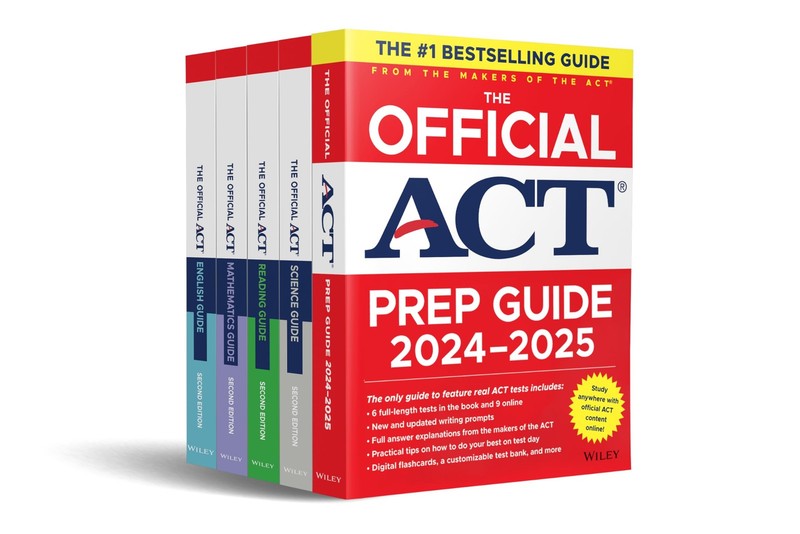 THE OFFICIAL ACT PREP & SUBJECT GUIDES 2024-2025 COMPLETE SET BY Act PAPERBACK