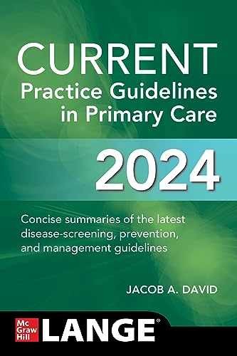 CURRENT Practice Guidelines in Primary Care – Paperback, by David – Very Good