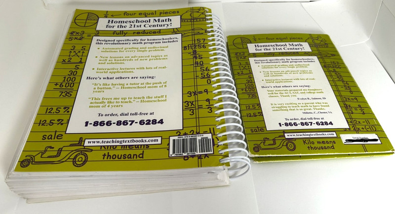 Teaching Textbooks Pre-Algebra 2.0: Textbook with CD-ROM Automated Grading gallery