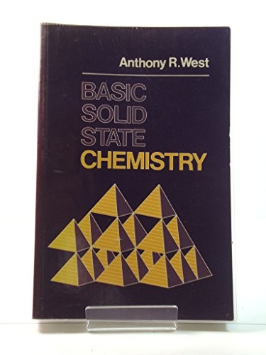 WIE Basic Solid State Chemistry Abri… by West, Anthony R. Paperback / softback