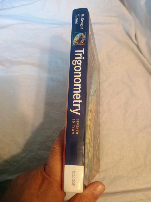 Trigonometry 7th Seventh Ed by Charles McKeague Cengage Hardcover gallery