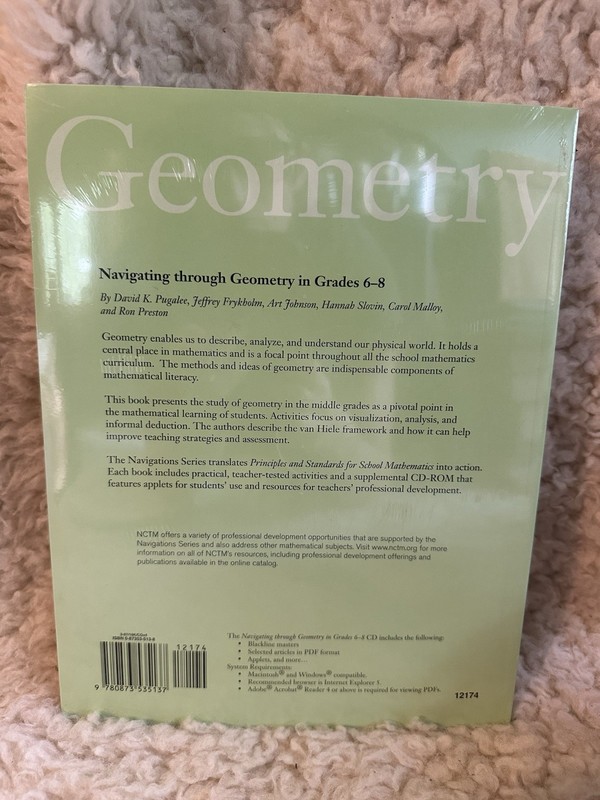 Navigating Through Geometry in Grades 6-8 SEALED gallery