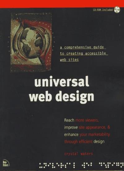 Universal Web Design By Crystal Waters. 752064573838