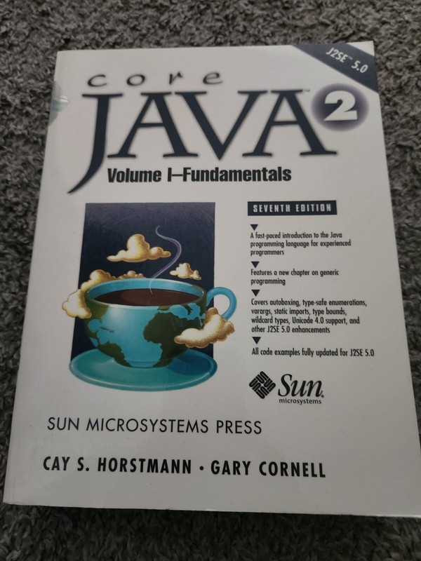 Core Java 2 Volume 1 Fundamentals Seventh Edition Book