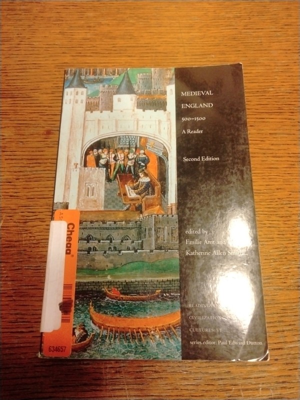 Medieval England, 500-1500: A Reader, Second Edition (Readings in Medieval Civi