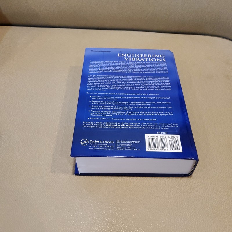ENGINEERING VIBRATIONS By William J. Bottega - Hardcover *Excellent Condition* gallery