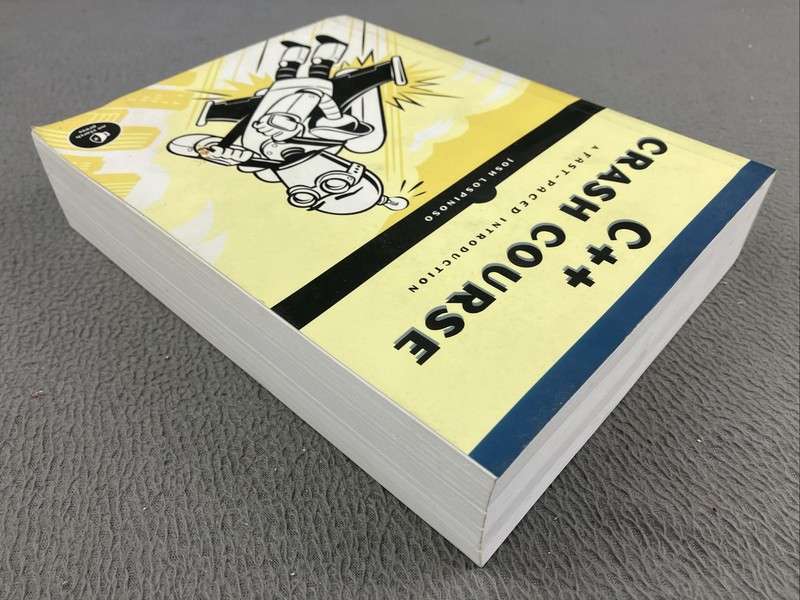 C++ Crash Course : A Fast-Paced Introduction by Josh Lospinoso (2019, Trade... gallery