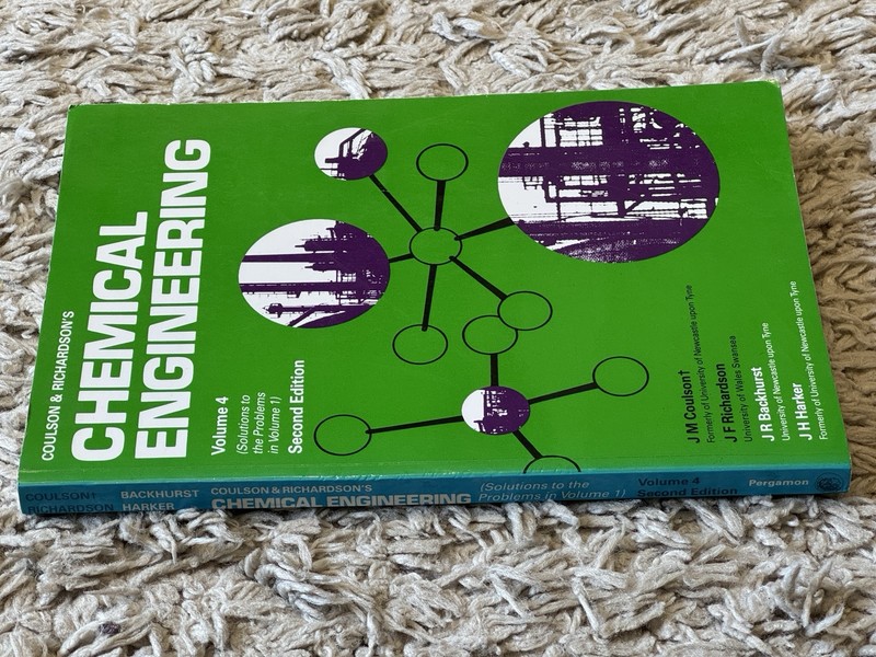 Chemical Engineering Volume 4 Second Edition: Solutions to the Problems in Vol 1 gallery