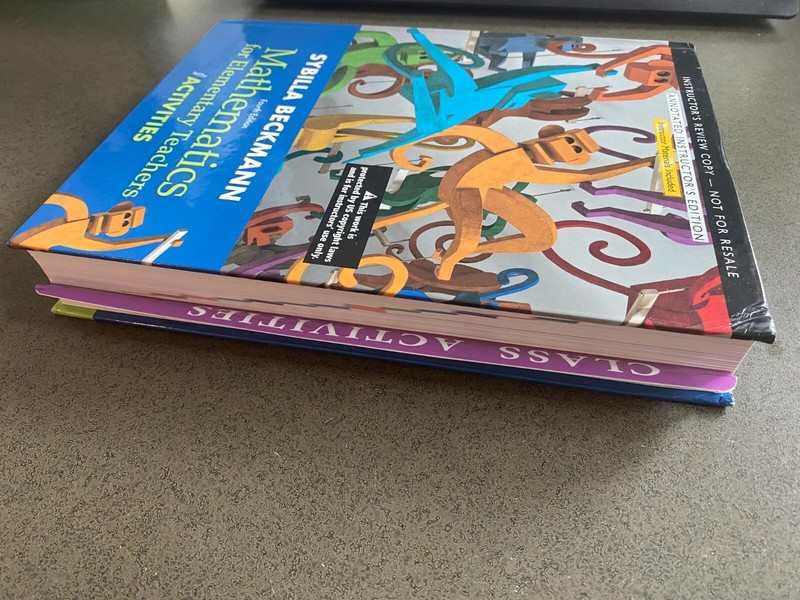 Mathematics for Elementary Teachers with Act 4E ANNOTATED INSTUCTOR Ed + ANSWERS gallery
