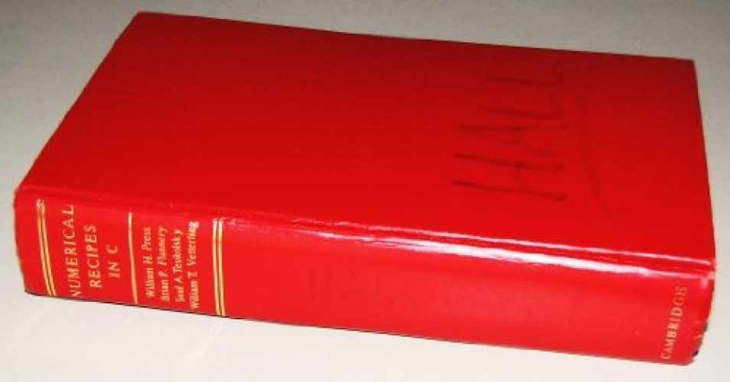 Numerical Recipes in C – Hardcover, by Press W. H.; Flannery B. – Acceptable j