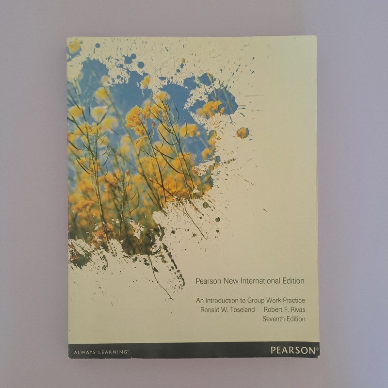 An Introduction to Group Work Practice Textbook Pearson 7e 7th Ed Rivas Toseland