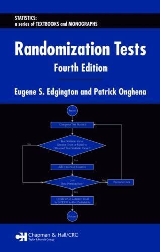 Randomization Tests, Hardcover by Edgnington, Eugene; Onghena, Patrick, Brand…