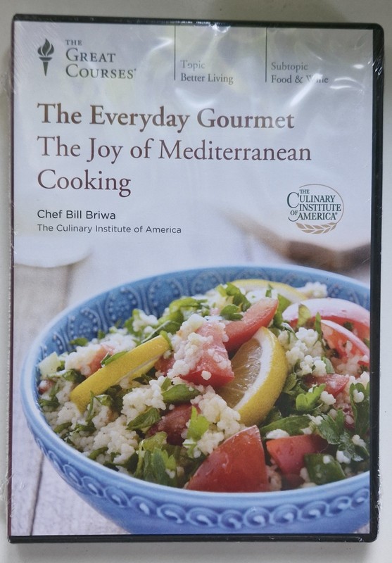 Everyday Gourmet: The Joy of Mediterranean Cooking (DVD, 2014) New Shrinkwrapped