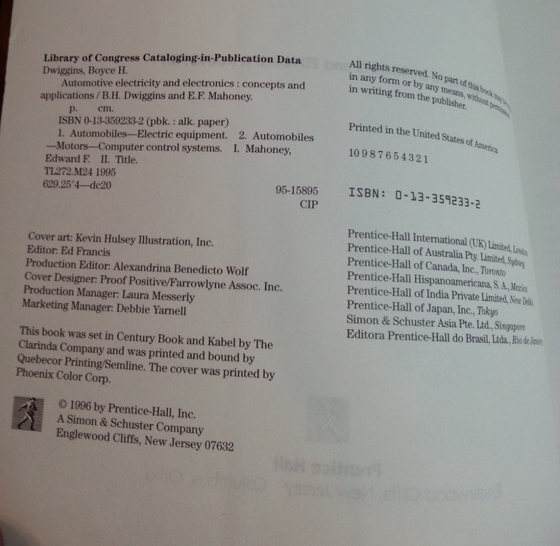 Automotive Electricity & Electronics by Edward F. Mahoney gallery