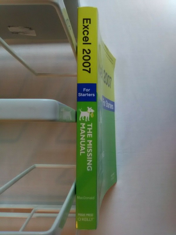 Missing Manual: Excel 2007 for Starters by Matthew MacDonald (2007, Paperback) gallery