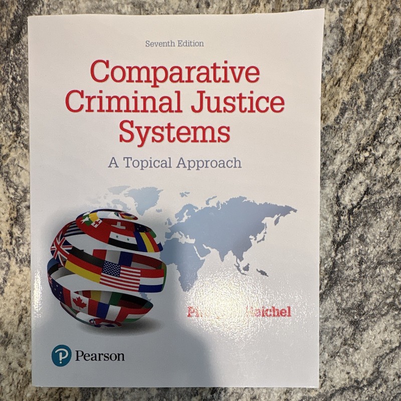 Pearson Comparative Criminal Justice Systems 7th Ed (2017) Paperback Reichel