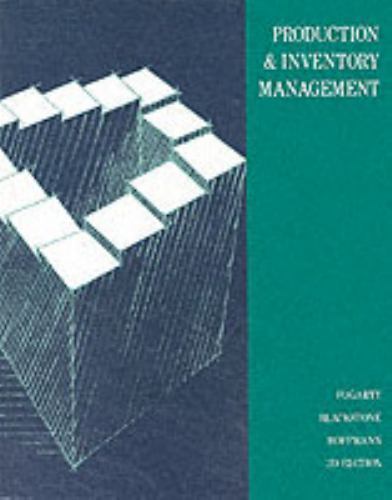 Production and Inventory Management by John H. Blackstone, Donald W. Fogarty, D6