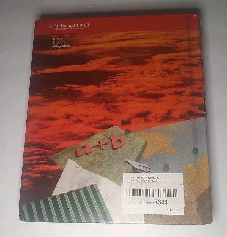 McDougal Littell Structure and Method Algebra Bk. 1 : Structure and Method gallery